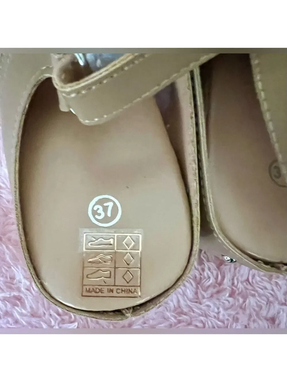 Stylish Wedge Sandals in Caramel - Picture 11 of 15